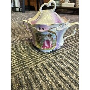 Vintage Sugar‎ Dish Bowl Cherubs